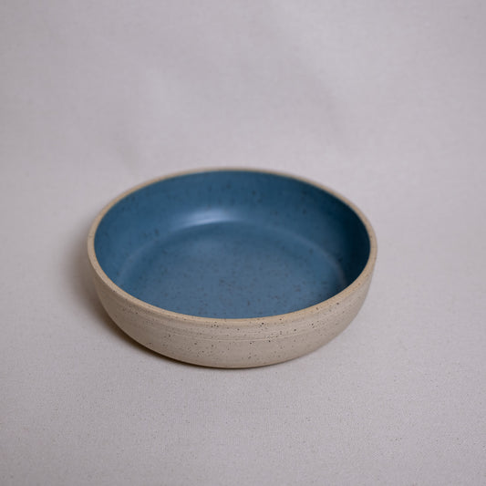 Pasta Bowl - Cerulean Blue Satin