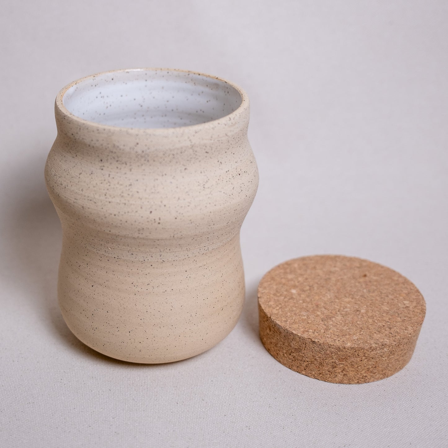 Cork Lid Storage Vessel