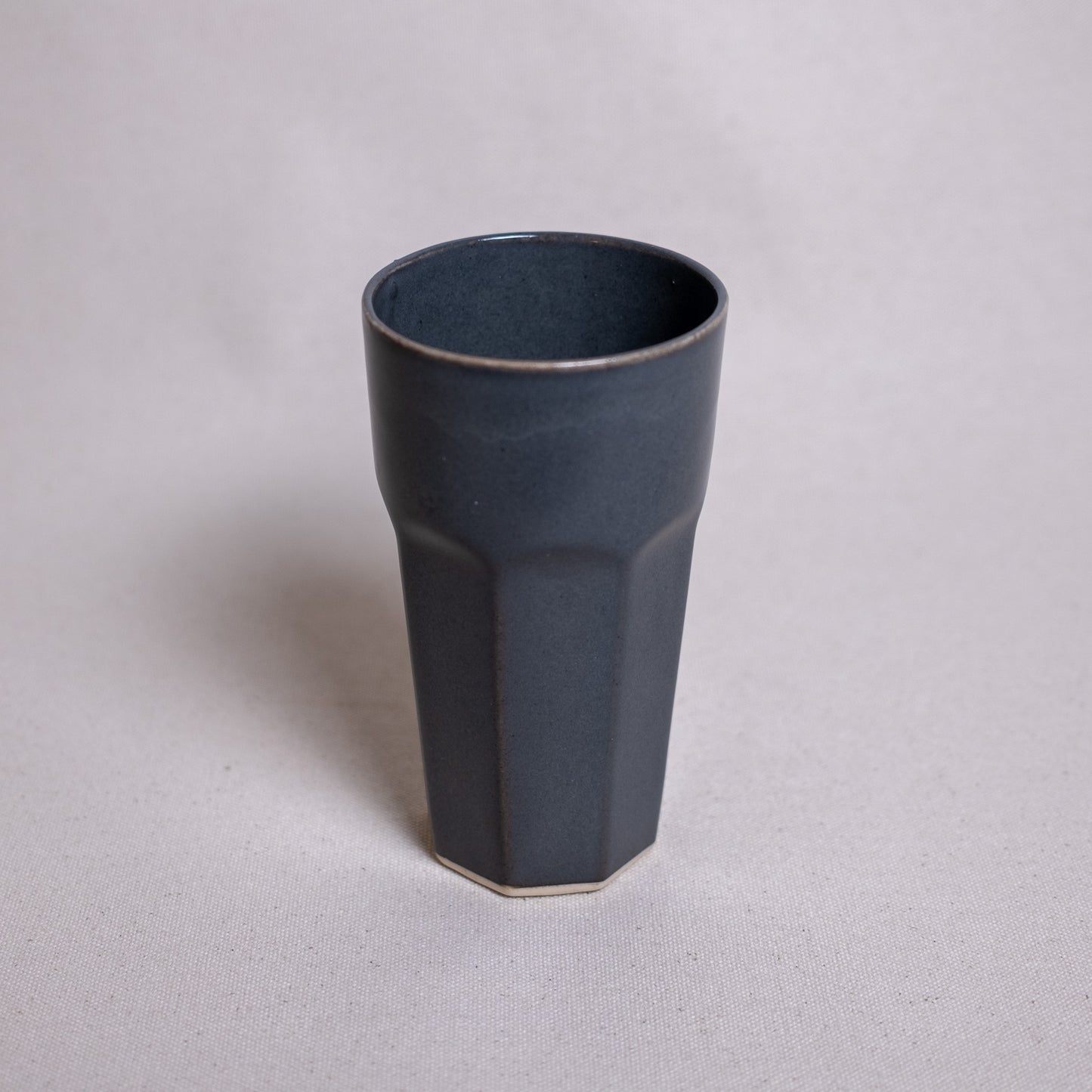 Grey Satin Ceramic Tumblers